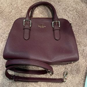 Kate spade satchel with shoulder/crossbody option